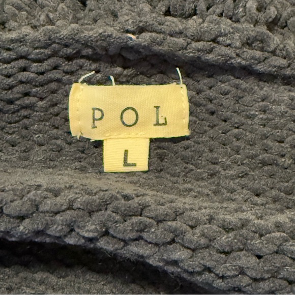 POL Cozy Crochet Granny Square Patchwork Boho Oversized Hoodie Cardigan Size L - Picture 10 of 12